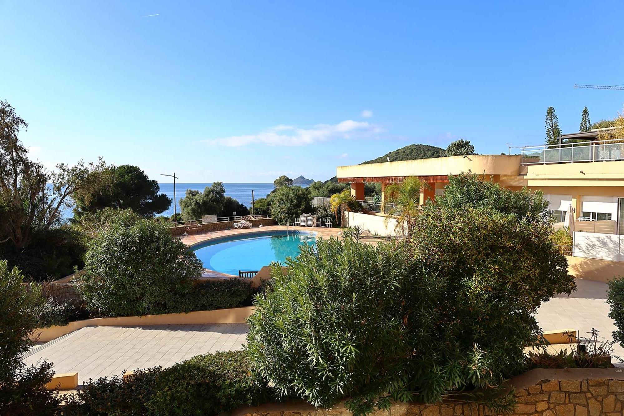 Evasion Corse - T2 Vue Mer, Piscine & Plage Ajaccio  Kültér fotó